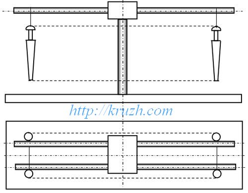 Fig.4.19. Rest with parallel girds